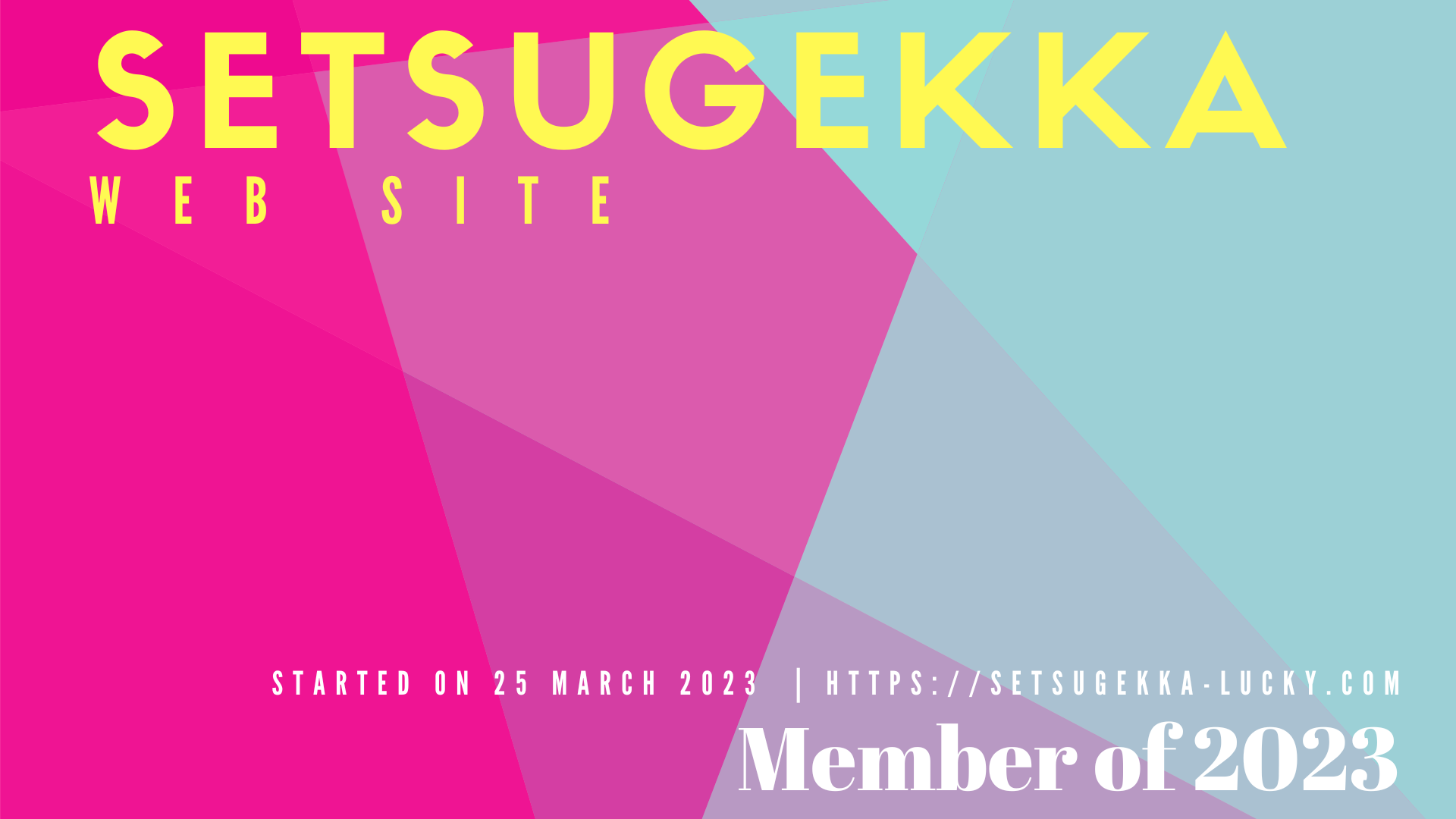 セツゲッカWEBサイト
