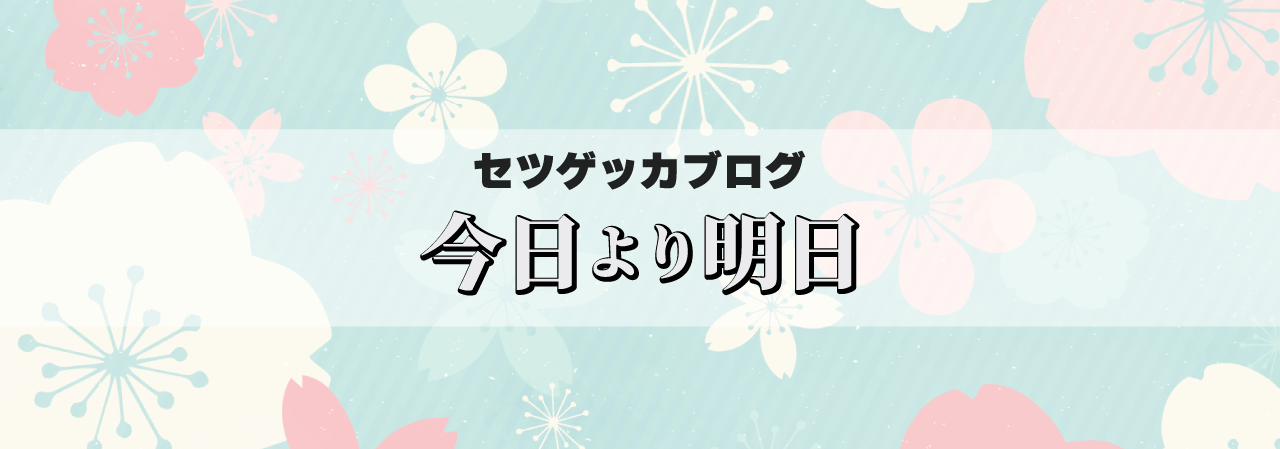 セツゲッカブログ
